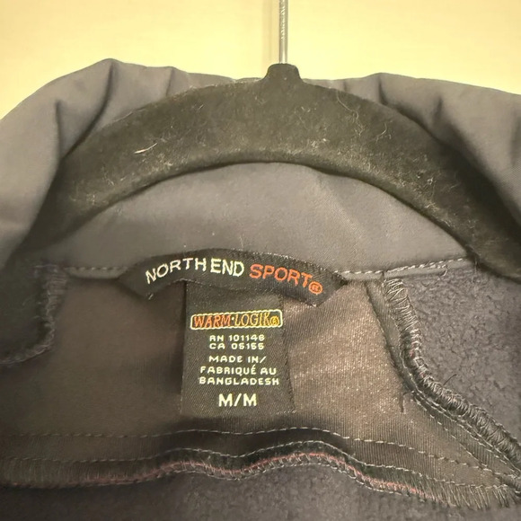 North End Men's Carbon/Olympic Red Excursion Jacket Size M - Picture 3 of 5